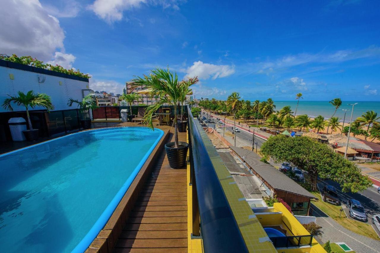 Flat Mar Do Cabo Branco Residence โจเอาเปสโซอา ภายนอก รูปภาพ