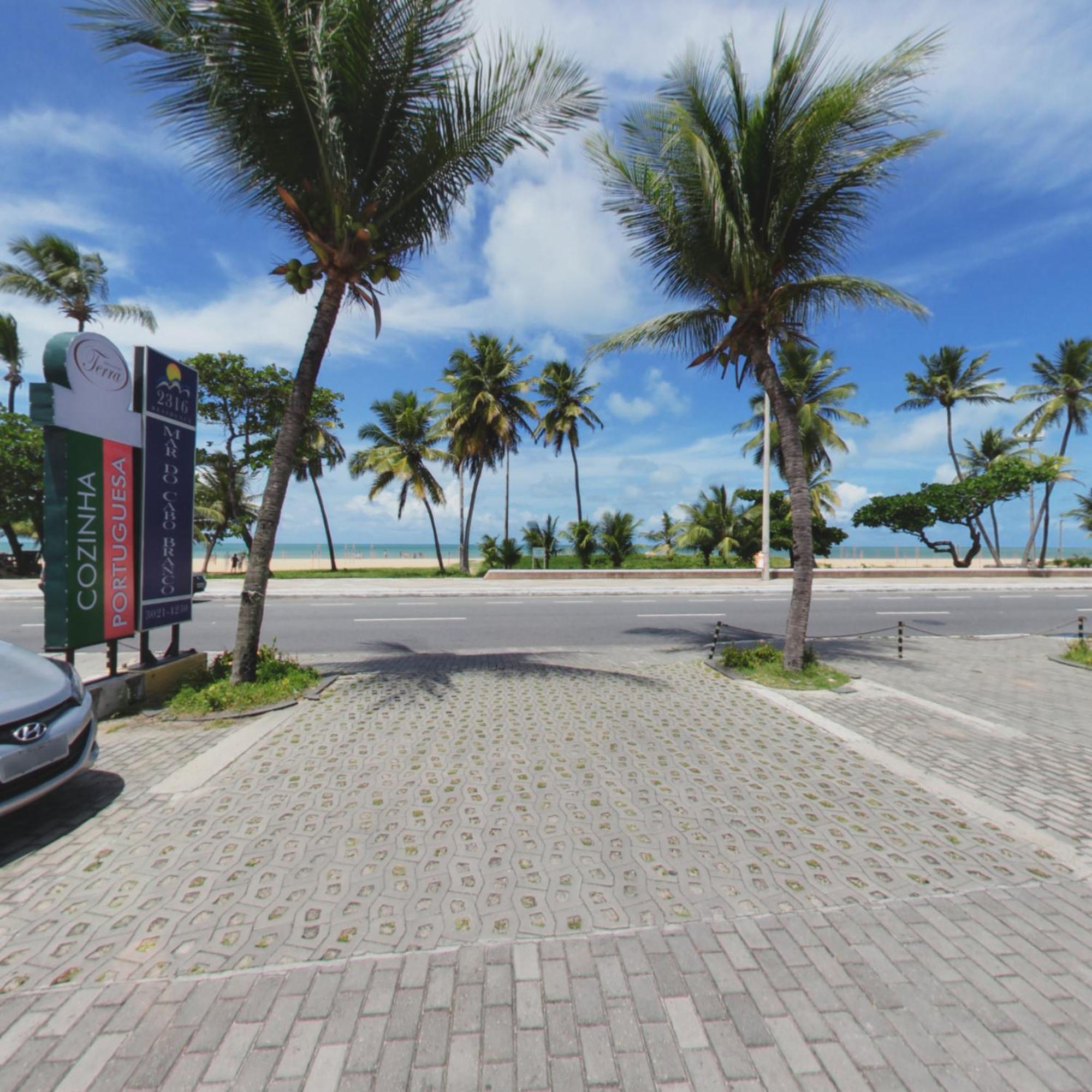 Flat Mar Do Cabo Branco Residence โจเอาเปสโซอา ภายนอก รูปภาพ
